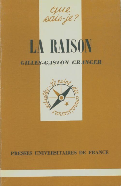 Livrenpoche : La raison - Gilles-Gaston Granger - Livre