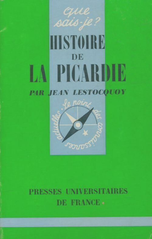 Livrenpoche : Histoire de la Picardie - Jean Lestocquoy - Livre