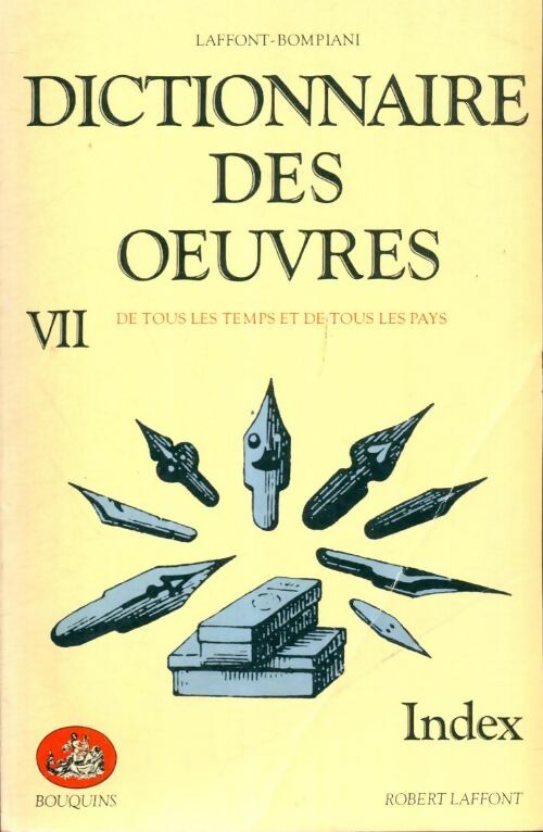 Livrenpoche : Dictionaire des oeuvres de tous les temps et de tous les pays : Index - Collectif - Livre