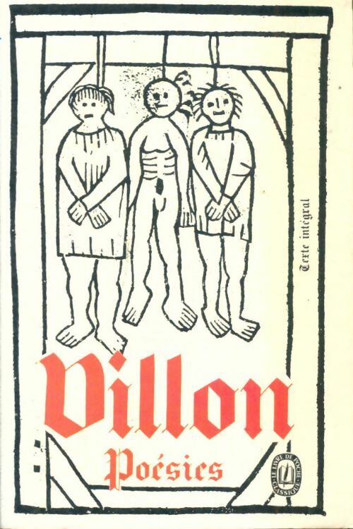 Livrenpoche : Poésies - François Villon - Livre