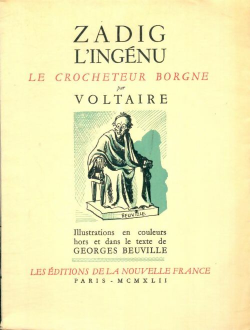 Livrenpoche : Zadig / L'ingénu / Le crocheteur borgne - Voltaire - Livre