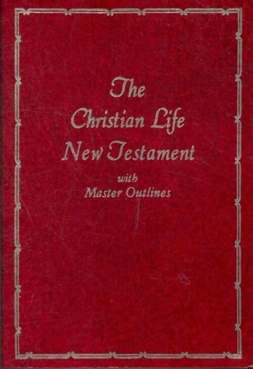 Livrenpoche : The Christian life new testament - Collectif - Livre