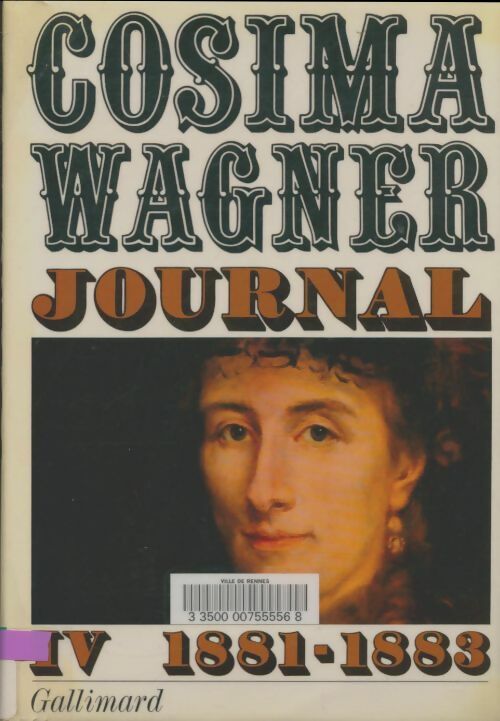 Livrenpoche : Journal Tome IV - Cosima Wagner - Livre