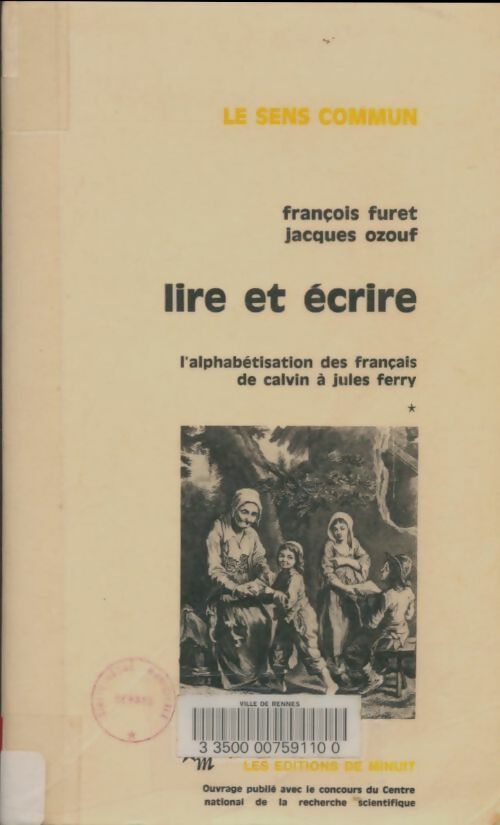 Livrenpoche : Lire et écrire  - François Furet - Livre