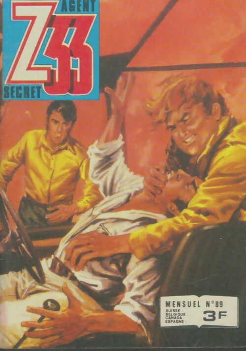 Livrenpoche : Z33 Agent secret n°89 - Collectif - Livre