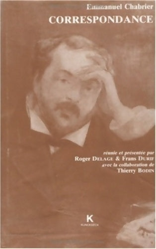 Livrenpoche : Correspondance - Emmanuel Chabrier - Livre