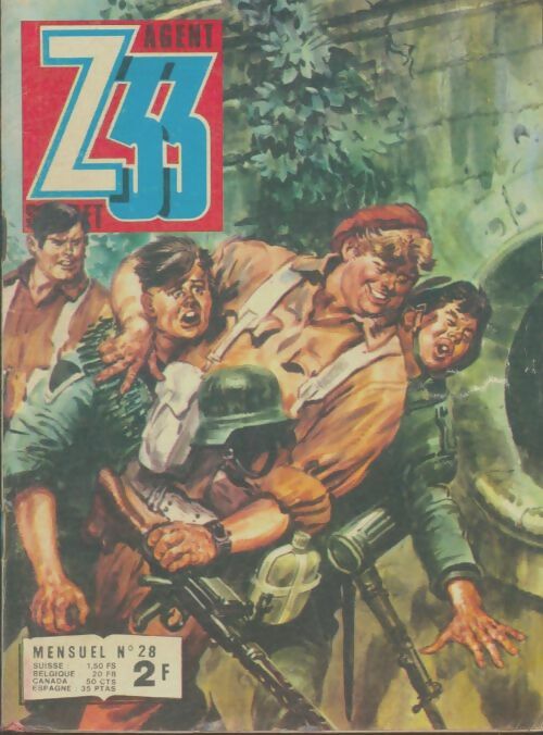 Livrenpoche : Z33 Agent secret n°28 - Collectif - Livre