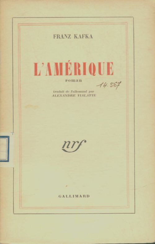 Livrenpoche : L'Amérique - Franz Kafka - Livre