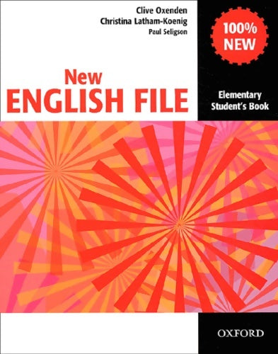 Livrenpoche : New English File : Elementary Student's Book- - Clive Oxenden - Livre