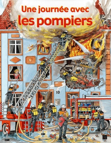 Livrenpoche : Une journée avec les pompiers - Gisela Fischer - Livre