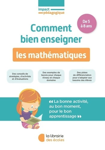 Livrenpoche : Comment bien enseigner les mathématiques de 5 à 8 ans - JOHN ALMARODE - Livre