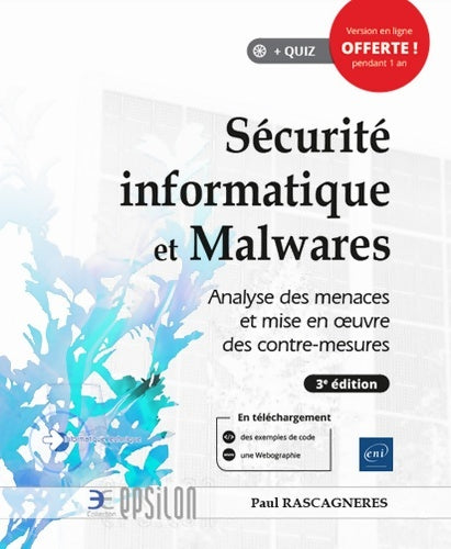 Livrenpoche : Sécurité informatique et Malwares - Analyse des menaces et mise en oeuvre des contre-mesures - Paul Rascagnères - Livre