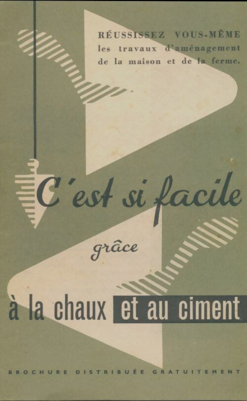 Livrenpoche : C'est si facile grâce à la chaux et au ciment. - Collectif - Livre