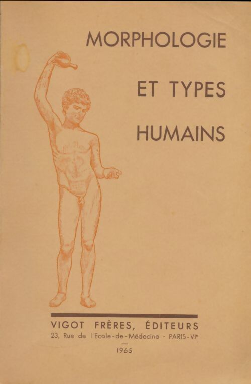 Livrenpoche : Morphologie et types humains  - Georges Olivier - Livre