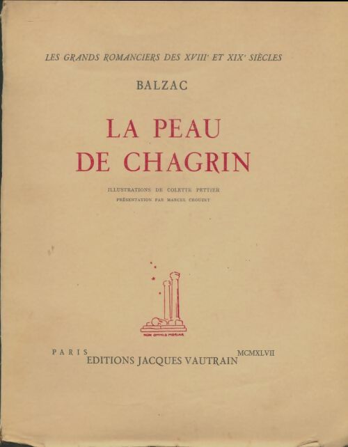 Livrenpoche : La peau de chagrin - Honoré De Balzac - Livre