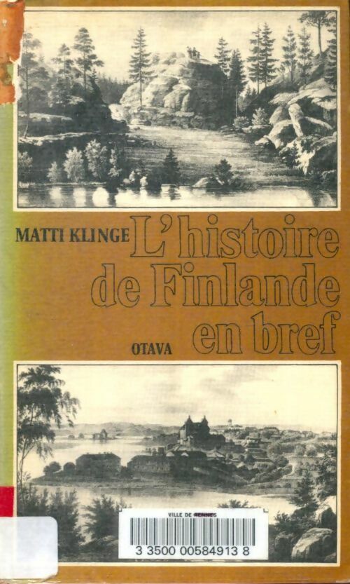 Livrenpoche : L'histoire de Finlande en bref - Matti Klinge - Livre