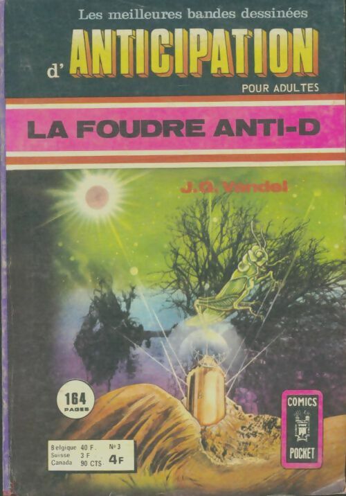 Livrenpoche : Anticipation n°3 : La foudre anti-d - Collectif - Livre