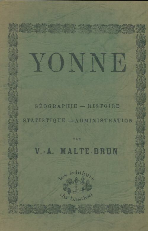 Livrenpoche : Yonne - V. A. Malte-Brun - Livre
