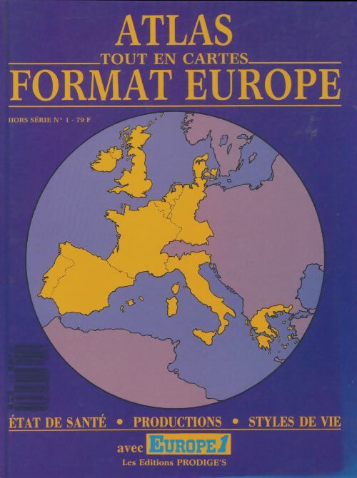 Livrenpoche : Atlas tout en cartes format Europe - Collectif - Livre