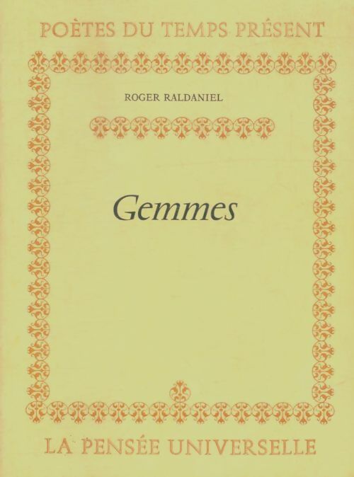 Livrenpoche : Gemmes - Roger Raldaniel - Livre