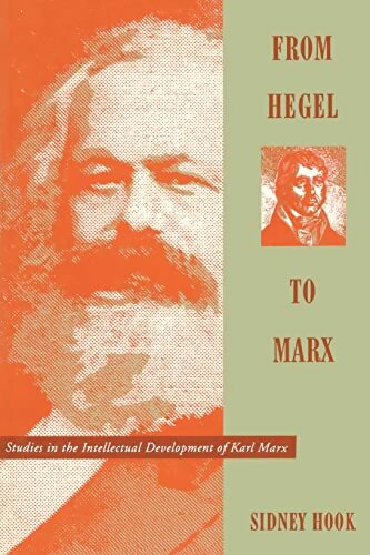 Livrenpoche : From Hegel to Marx : Studies in the intellectual development of karl marx - Sidney Hook - Livre