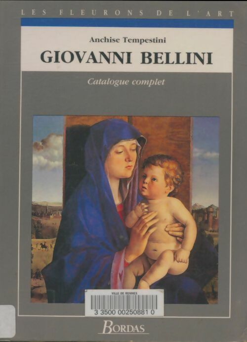 Livrenpoche : Giovanni Bellini - Anchise Tempestini - Livre