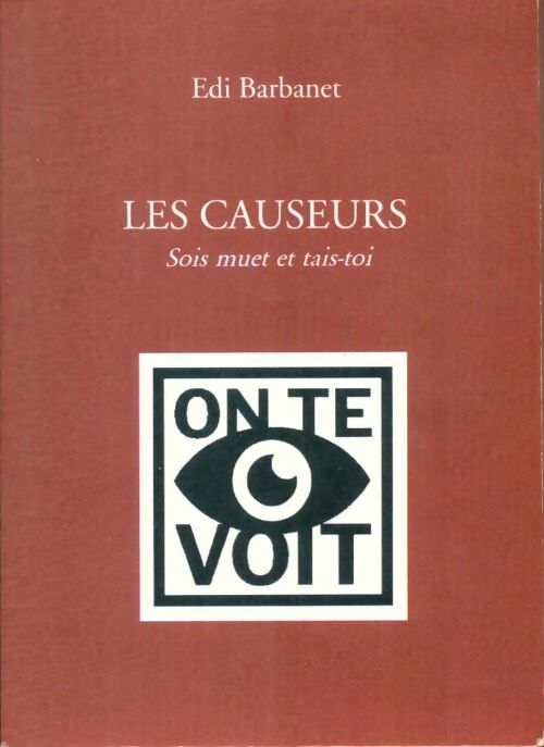 Livrenpoche : Les causeurs - Edi Barbanet - Livre