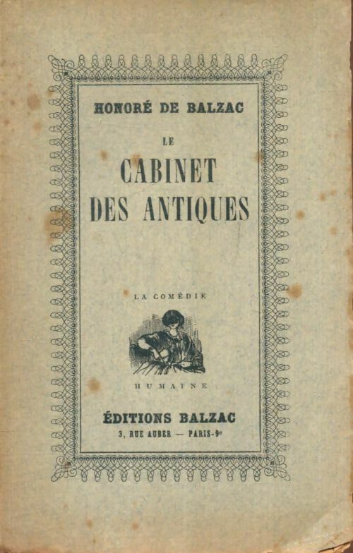 Livrenpoche : Le cabinet des antiques - Honoré De Balzac - Livre