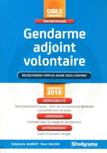 Livrenpoche : Gendarme adjoint volontaire 2017 - Marc Dalens - Livre