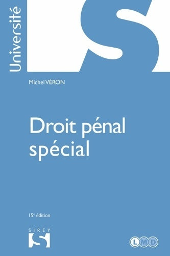 Livrenpoche : Droit pénal spécial - Michel Véron - Livre