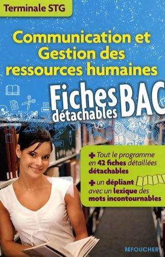 Livrenpoche : Communication et Gestion des ressources humaines Terminale STG - Nathalie Saidj - Livre