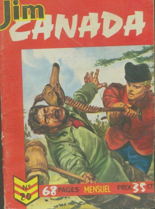 Livrenpoche : Jim Canada n°20 - Collectif - Livre