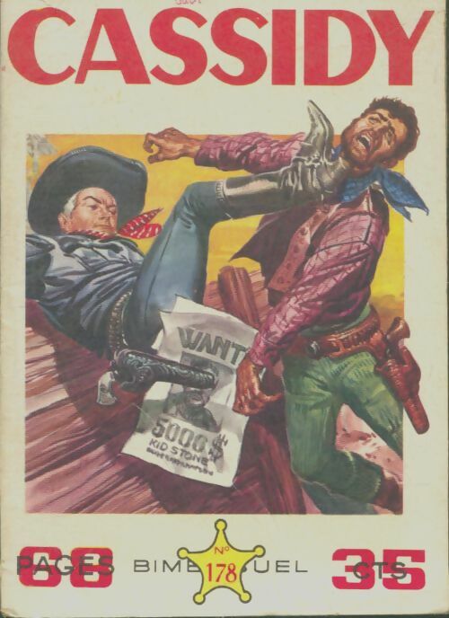 Livrenpoche : Cassidy n°178 - Collectif - Livre