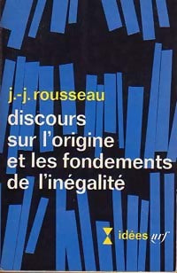 Livrenpoche : Discours sur l'origine et les fondements de l'inégalité parmi les hommes - Jean-Jacques Rousseau - Livre