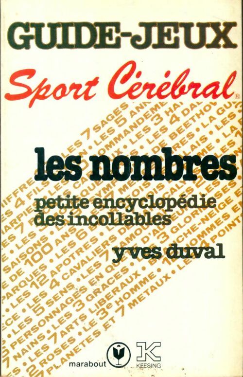 Livrenpoche : Guide-Jeux : les nombres - Yves Duval - Livre