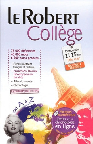 Livrenpoche : Robert collège ne - Collectif - Livre