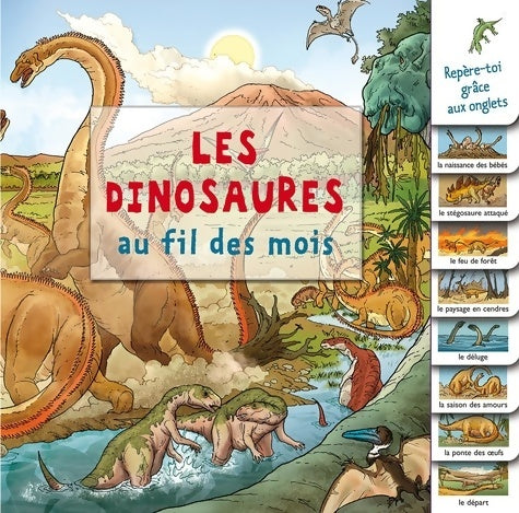 Livrenpoche : Les dinosaures au fil des mois - Michael Benton - Livre