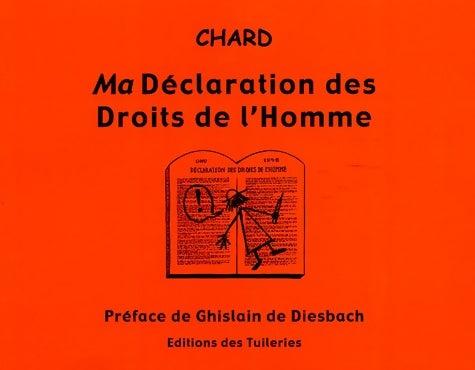 Livrenpoche : Ma Déclaration des Droits de l'Homme - Chard - Livre
