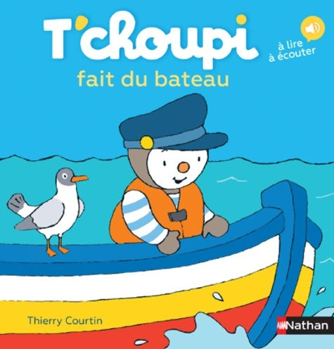 T'choupi fait du bateau  - Thierry Courtin - Livre