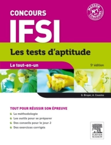 Livrenpoche : Concours IFSI : Les tests d'aptitude - Gérard Broyer - Livre