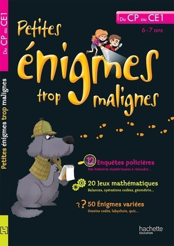 Livrenpoche : Petites énigmes trop malignes - du CP au CE1 - Cahier de vacances - Eric Berger - Livre