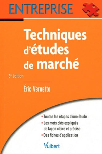 Livrenpoche : Techniques d'études de marché - Eric Vernette - Livre