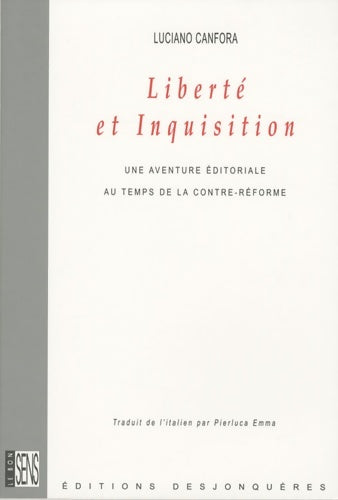 Livrenpoche : Liberté et Inquisition - Luciano Canfora - Livre