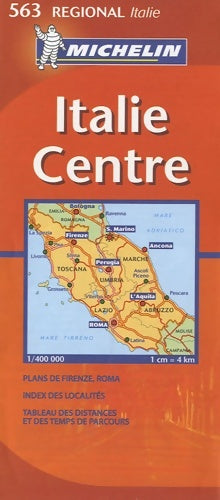 Livrenpoche : Carte RGIONAL Italie Centre - Collectif - Livre