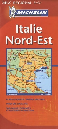 Livrenpoche : Carte RGIONAL Italie Nord-Est - Collectif - Livre