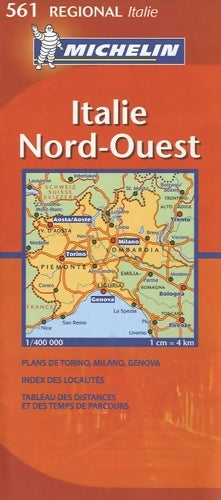 Livrenpoche : Carte RGIONAL Italie Nord-Ouest - Collectif - Livre