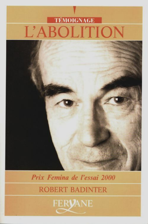 Livrenpoche : L'abolition - Robert Badinter - Livre