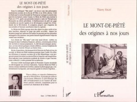 Livrenpoche : Le Mont-de-Piété des origines à nos jours - T. Halay - Livre