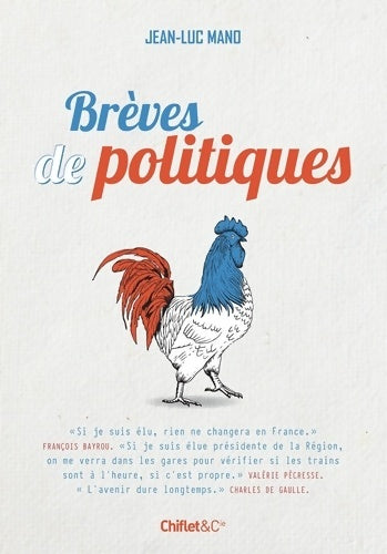 Livrenpoche : Brèves de politiques - Jean-Luc Mano - Livre