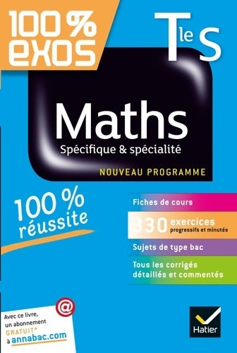 Livrenpoche : Maths Terminale S Spécifique & spécialité : Exercices résolus - Terminale S - Fabrice Barache - Livre